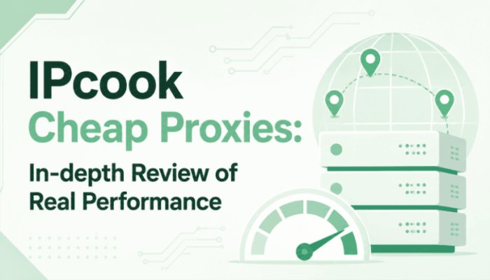 IPcook Cheap Proxies: In-depth Review of Real Performance