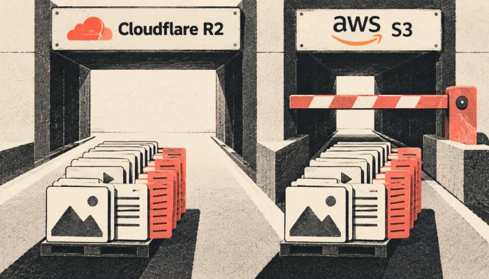 Cloudflare R2还是Amazon S3:免出网费也要先算请求量