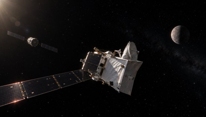 BepiColombo甩掉最后推进舱:抵达水星还要闯六个月