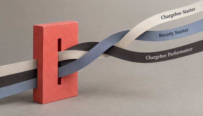 Chargebee أم Recurly؟ الأرخص يتبدل ثلاث مرات حتى 80 ألف دولار