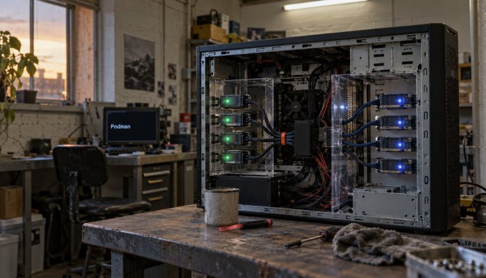 Docker یا Podman؛ سرعت تقریباً برابر است، مدل دسترسی تصمیم را عوض میکند