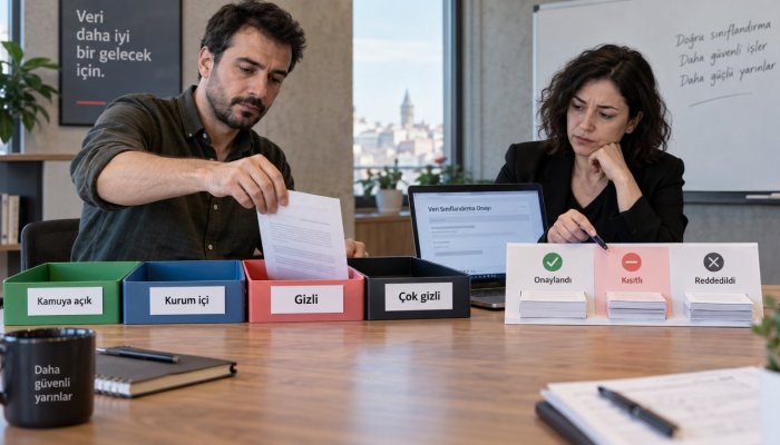 Şirket içi AI politikası: Yasak listesinden önce veriyi sınıflandırın