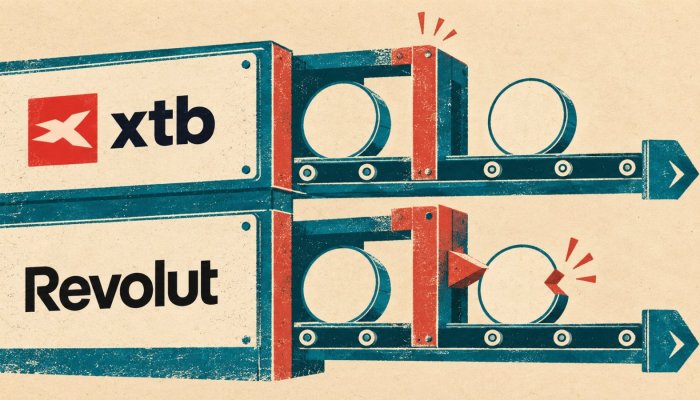 XTB czy Revolut do ETF? Jedno darmowe zlecenie zmienia koszt wpłat