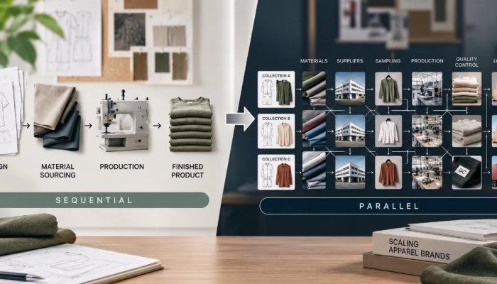 Why the Clothing Production Process Often Fails to Scale With Brand Growth