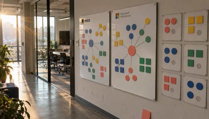 Tabla colaborativă nu se termină la ședință: testează accesul și proprietatea