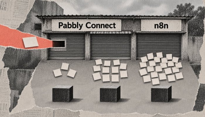 Pabbly Connect या n8n: कदम बढ़ें तो शुल्क की बाजी पलटती है