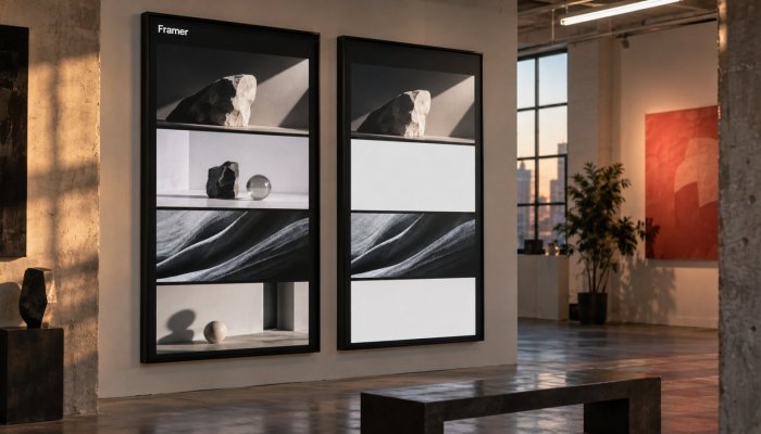 Framer یا Webflow؟ چار صفحات کا تجربہ مفت منصوبے کی حد کھول دیتا ہے