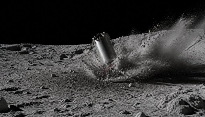 Un Falcon 9 se estrelló contra la Luna: la basura espacial dejó una señal