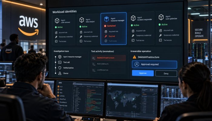 AWS pide identidad propia para cada agente: solo el 10% gobierna su IA