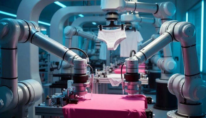 Robo-top: Роботы, которые сошьют тебе следующую футболку