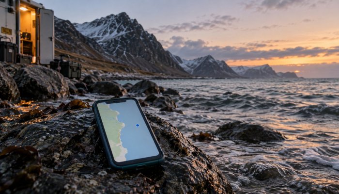 Andøya lurte GPS-mottakere – kartpunktet havnet i sjøen