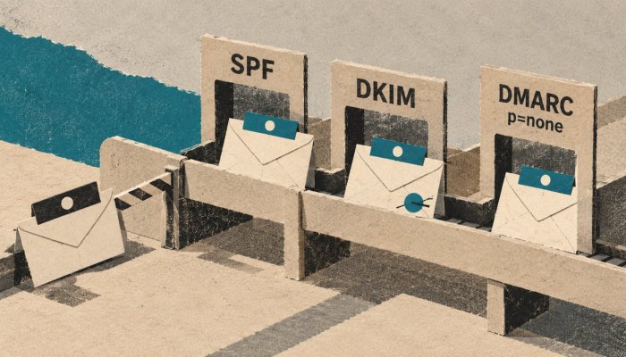 خبرنامه به Spam نرود؛ SPF و DKIM را پیش از DMARC درست کنید