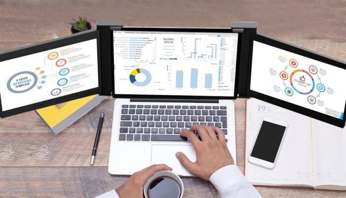 Benefits of A Triple Portable Monitor for Laptop for Students