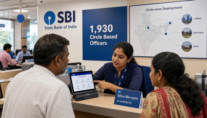 State Bank of India ने देशभर में 1,930 Circle Based Officers चुने