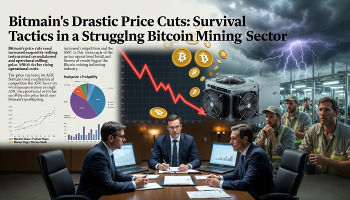 Bitmain's Drastic Price Cuts: Survival Tactics in a Struggling Bitcoin Mining Sector