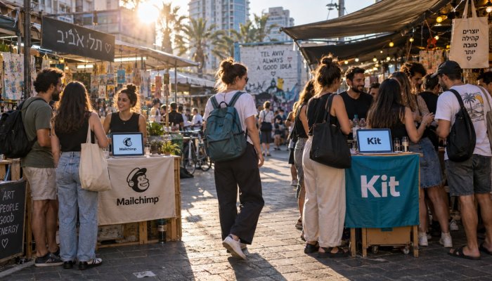Mailchimp או Kit: ב־5,000 אנשי קשר יתרון המחיר מתהפך
