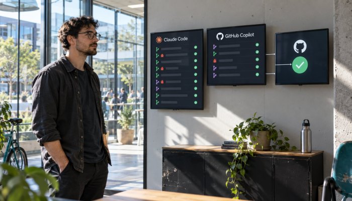 Claude Code eller GitHub Copilot: høyere fletterate avgjør ikke alene