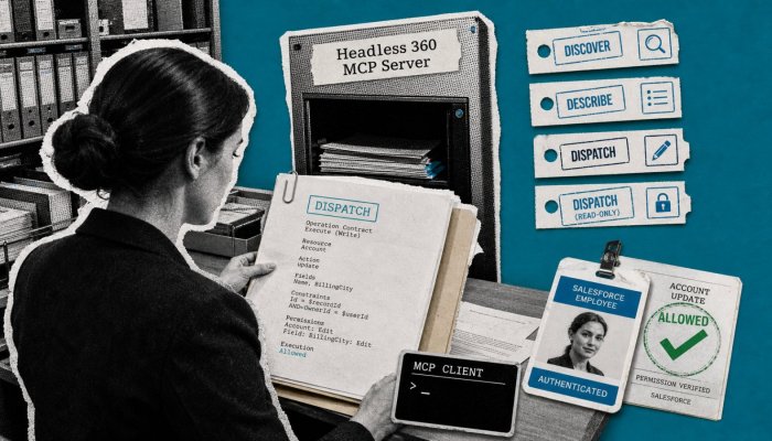 Salesforce abre todo su sistema a agentes con solo cuatro herramientas MCP