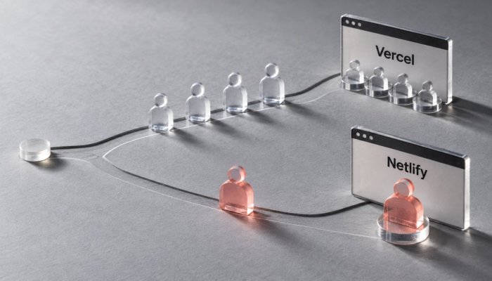 Vercel이냐 Netlify냐…같은 20달러도 팀원이 늘면 4배 벌어진다
