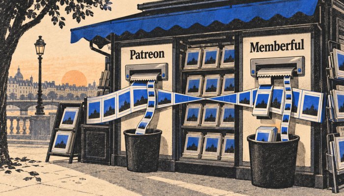 Patreon ou Memberful : les frais s’inversent vers 960 $ par mois