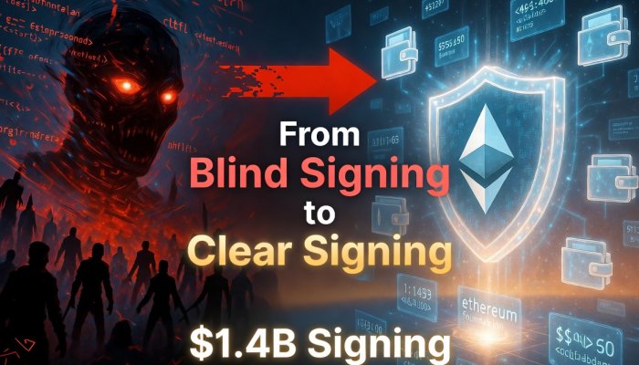 Ethereum Foundation Launches Clear Signing Standard — Finally Putting an End to “Blind Signing” and Billion-Dollar Drains