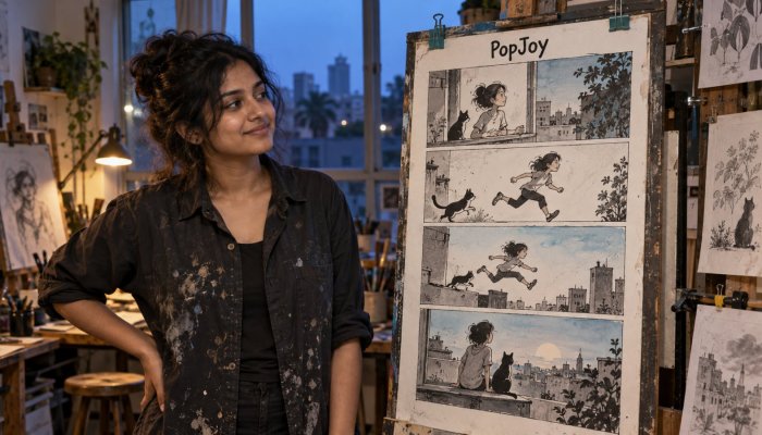 PopJoy खुला: पहले दिन कमाई, पर हिस्सेदारी का सूत्र सार्वजनिक नहीं