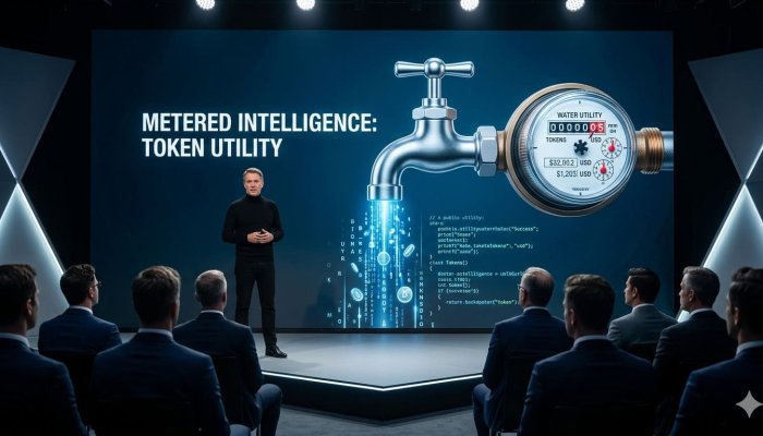 The Great Knowledge Arbitrage: Connecting the Dots on the AI Utility Model
