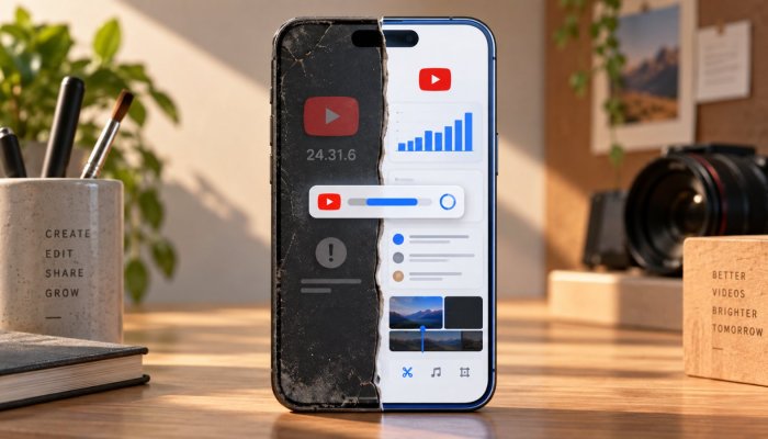 Old YouTube Studio Apps Lose Support—Check Version 24.31.6 Now
