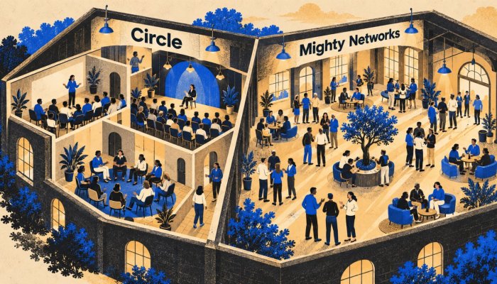Circle или Mighty Networks: 10.000 долари приход ја изедначуваат сметката