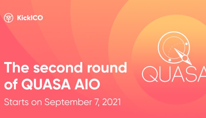 QUASA announces the second round of AIO - starting on September 7, 2021!