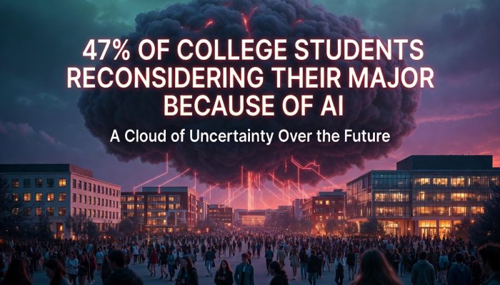 Nearly Half of US College Students Are Considering Changing Their Major Because of AI