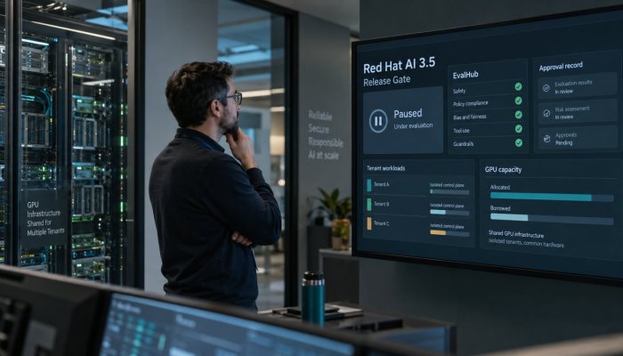 Red Hat AI 3.5 production-এ agent আনে—EvalHub ও tenant isolation-ই আসল বদল