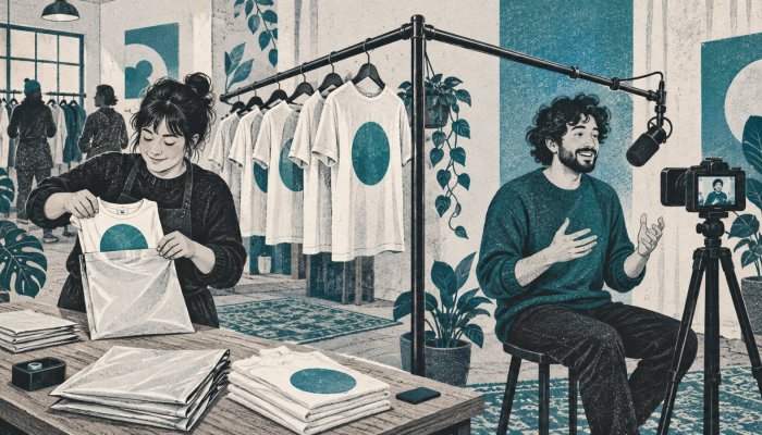 Fourthwall eller Stan Store: merch kräver en annan butik än kurser
