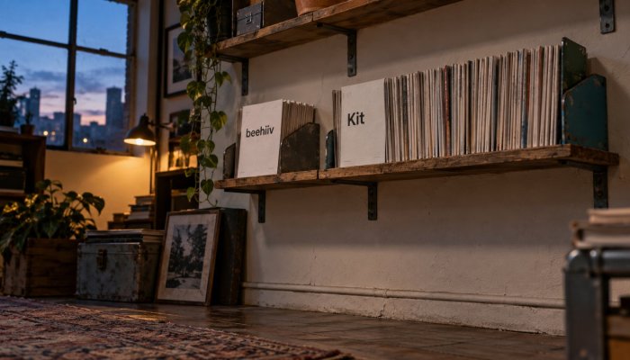 beehiiv ці Kit: 2500 бясплатных падпісчыкаў супраць 10 000