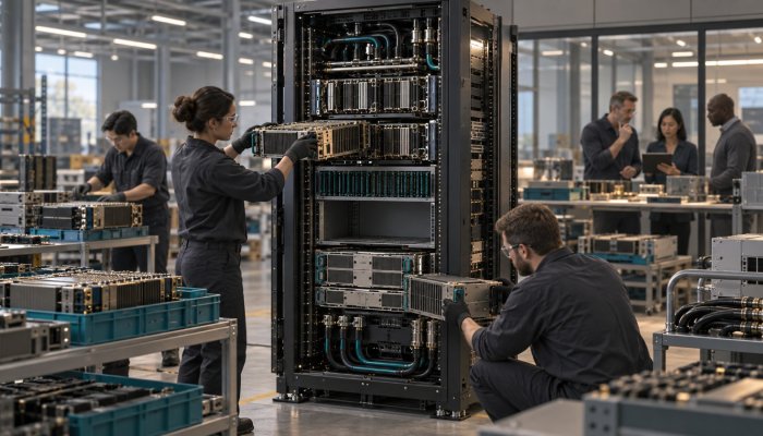 NVIDIA تختبر ذكاء Palantir على 1.3 مليون قطعة قبل بيعه للمصانع