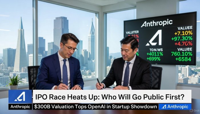 Anthropic Engages Top IPO Law Firm Wilson Sonsini, Signaling Potential 2026 Public Debut in Race with OpenAI
