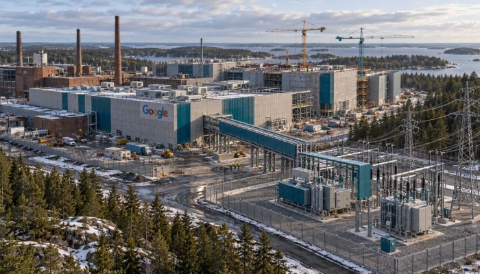 Google investit 13 Md€ en Finlande, avec le nucléaire dans l’équation