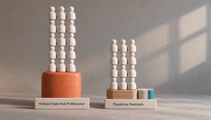 HubSpot vagy Pipedrive: 15 értékesítőnél 8460 dollár lehet a rés