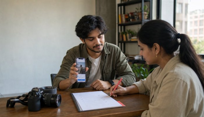 Instagram Collab Post कैसे बनाएँ: सह-लेखक, स्वामित्व और हटाने से पहले क्या तय करें