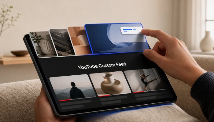 YouTube Custom Feed-এ আটটি prompt—creator discovery-র নতুন পরীক্ষা এখন সীমিত
