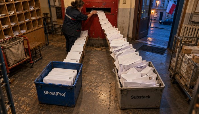 Ghost czy Substack? Przy 290 USD miesięcznie zmienia się tańsza opcja