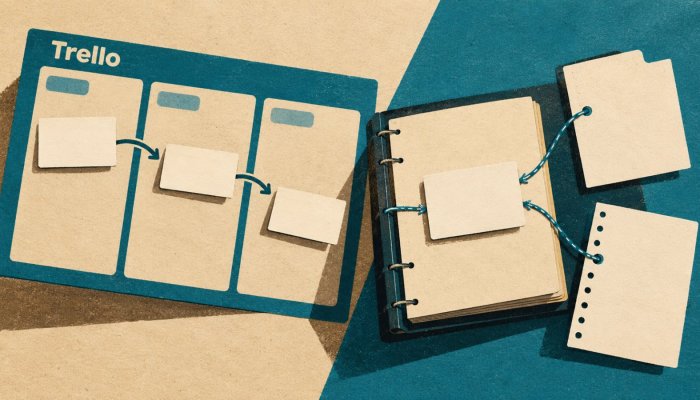 Trello эсвэл Notion: энгийн самбар уу, бүх ажлын сан уу
