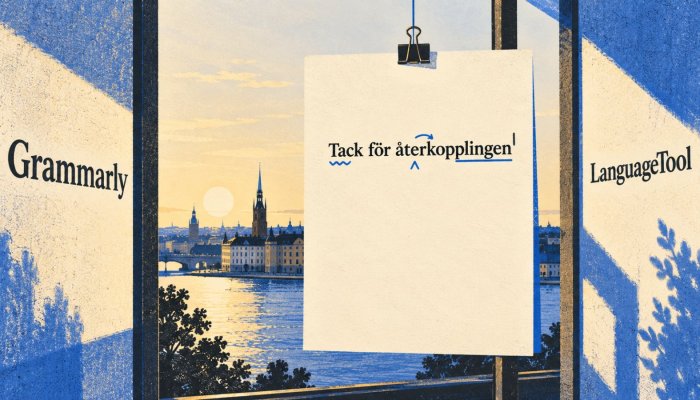 Grammarly eller LanguageTool: svenskan försvagar båda premiumlöftena