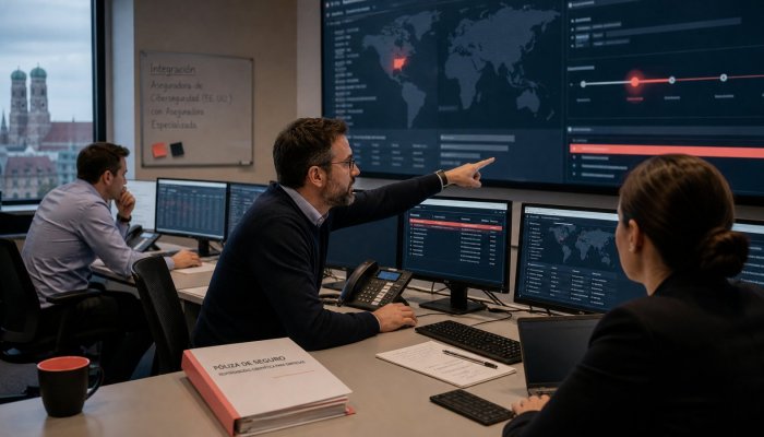 Munich Re compra At-Bay por 575 millones y apuesta por prevenir ataques