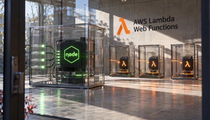 AWS Lambda gosti običajne strežnike, a za zdaj samo v Node.js