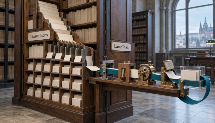 LangChain, nebo LlamaIndex: agent a RAG potřebují jiný základ