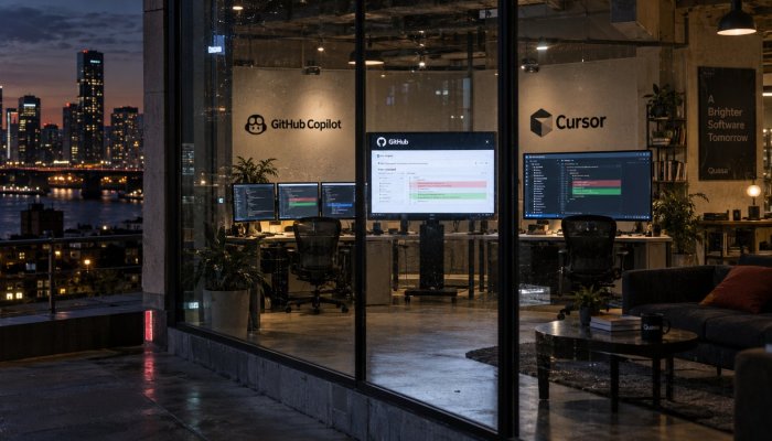 GitHub Copilot atau Cursor: harga separuh belum menentukan hasil