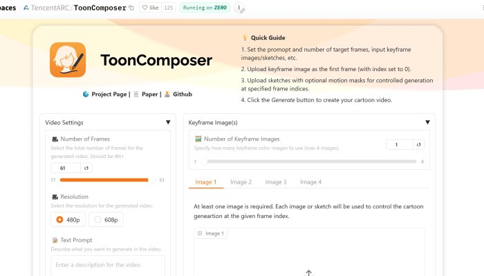 Create Cartoons for Free in Just a Few Clicks: Tencent’s ToonComposer Revolutionizes Animation
