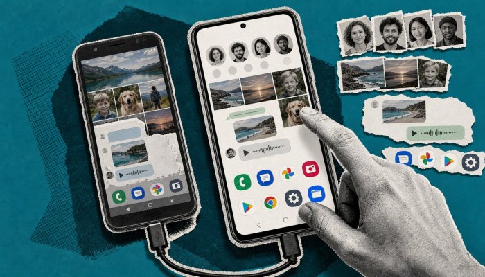 Как перенести данные на новый Android-смартфон и проверить, что ничего не потерялось
