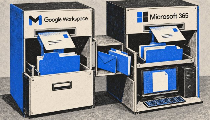 Google Workspace o Microsoft 365: el almacenamiento no cuenta toda la factura